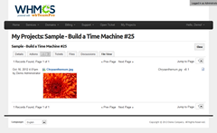 wbTeamPro Client Default File Thread View