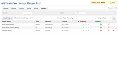 wbTeamPro Plugins Manager